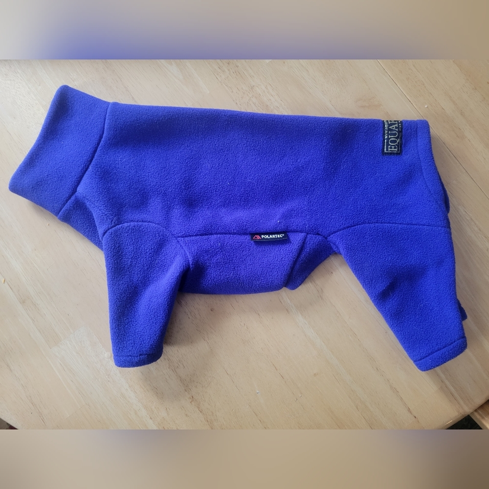 Equafleece Cobalt Blue Fleece Dog Suit 18SL
